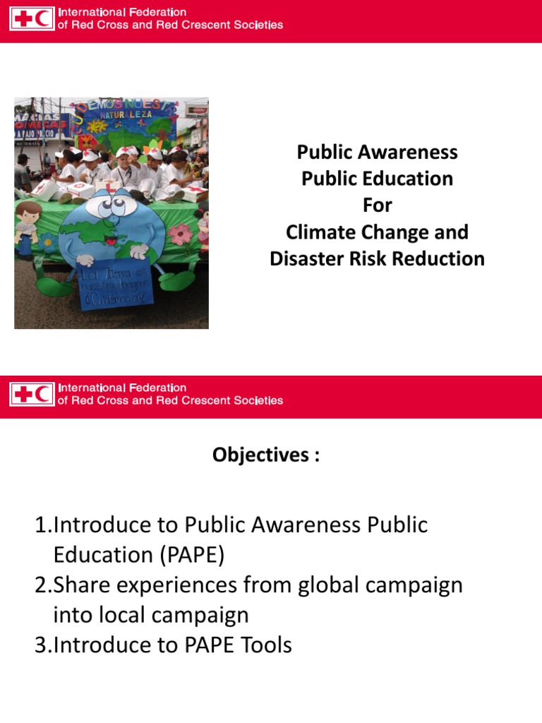 Climate Change Awareness and Education | PDF | Climate Resilience ...