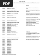 My Grateful Thanks Go To Eric Brodish of Microsoft Redmond For Providing This Very Comprehensive List of Windows Update Error Codes!!