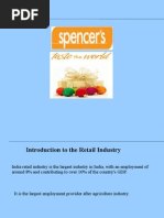 Download Presentation on spencer retail ltd by Mohd Fahad SN23938873 doc pdf