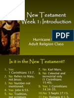 LDS New Testament Slideshow 01: Introduction & The Atonement of Jesus Christ