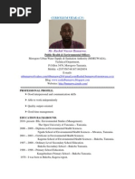 Download Curiculum Vitae 1 by Rashid Bumarwa SN239390062 doc pdf