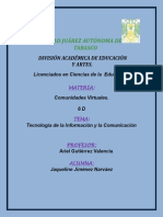 Tecnología de La Información y La Comunicación