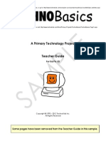 A Primary Technology Project: Some Pages Have Been Removed From The Teacher Guide in This Sample