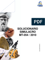 Solucionario MT-054 2010 cpech psu