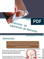 Síndrome de Aspiración de Meconio