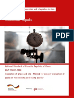 TI_GB15682-2008 Inspection of Grain and Oils - Method for Sensory Evaluation of Paddy or Rice Cooking and Eating Quality