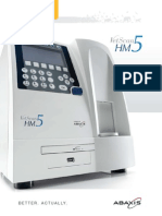 Simple Operation, Easy As 1-2-3: Vetscan Hm5 Less Time, Less Sample, More Accuracy, More Reproducibility