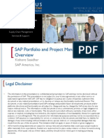 0607 Sap Portfolio and Project Management 6.0 Overview