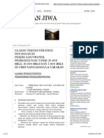 Belahan Jiwa - Ulasan Teknis - Strategi Penanganan Pekerjaan - Proyek Pembangunan Tanki 20.000 BBLS, 10.000 Bbls Dan 2.000 Bbls Di Ubep Sangasanga & Tarakan