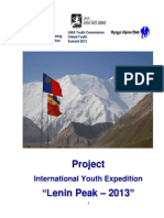Expedition Lenin Peak 2013 Information Package