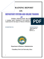 Report On Depository System