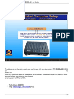 Easy Configuration Du Modem Zte ZXDSL 831 Comme Router 2
