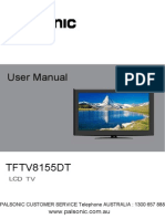 Palsonic TFTV8155DT Manual