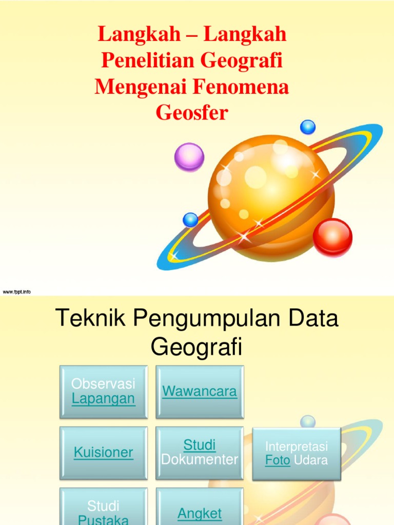 Teknik Penelitian Geo Sma 1