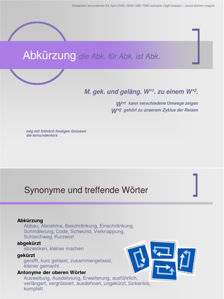 Die Abkürzung