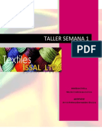 Taller de Seguridad y Salud en el Trabajo para empresa textil ISSAL LTDA