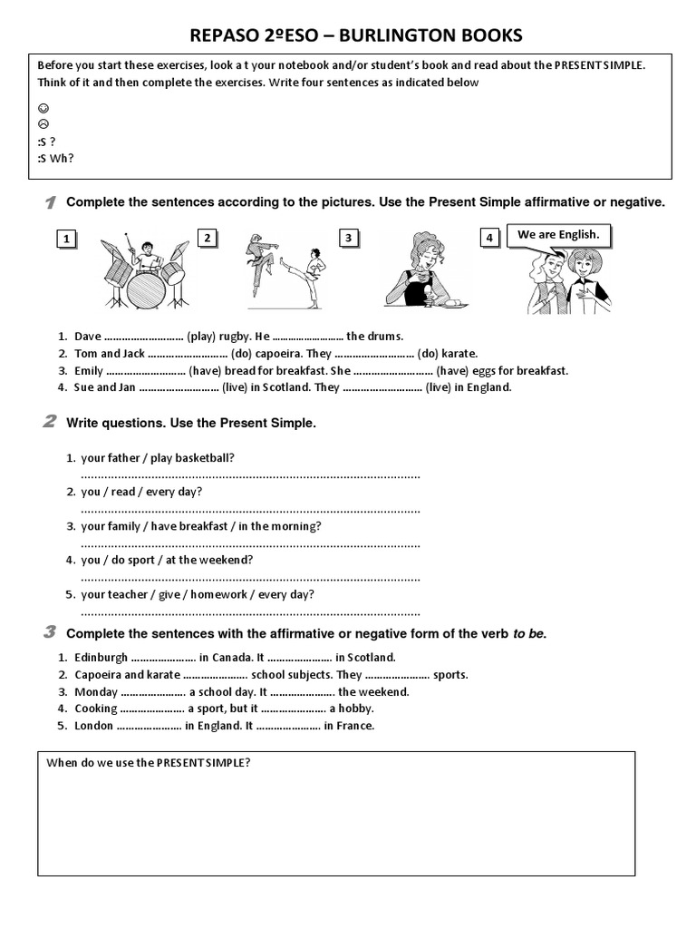 Repaso 2eso - Burlington Books | Ellipsis | Grammar