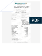 Official Receipt PDF