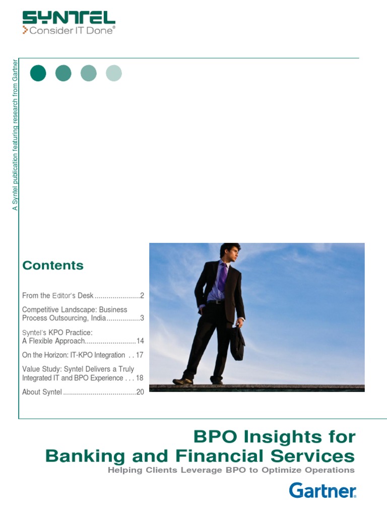 Syntel Gartner Fskpo Business Process Outsourcing Customer