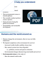 Introduction To Environmetal Science 1