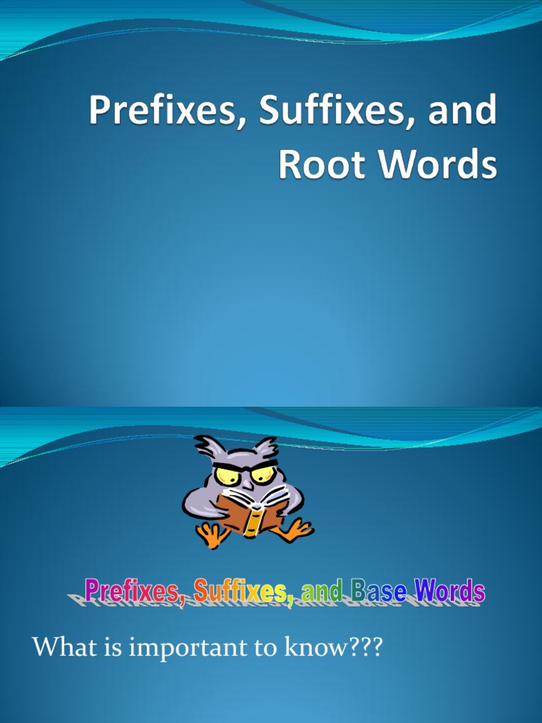 Understanding Prefixes and Suffixes | PDF | Biofuel | Cellulose