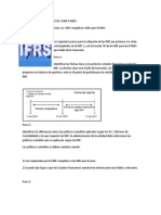 Transicion A Niif Completas o Niif Pymes