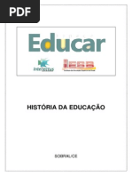 Material de Apoio - História Da Educação