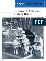 Static and Dynamic Balancing of Rigid Rotors