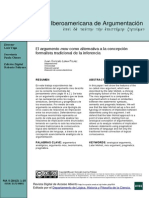 El Argumento Mou Como Alternativa A La Concepción Formalista Tradicional de La Inferencia