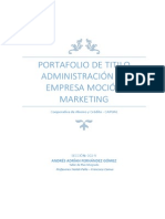 Plan de Marketing Cooperativa Capual 2014