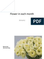 Flower in each month.pptx