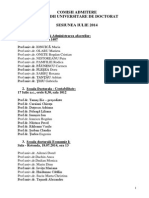 Comisii Admitere 2014 - COLOCVIU Programare