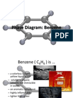Phase Diagram: Benzene