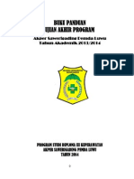 BUKU PANDUAN Magang Akper 2014-2