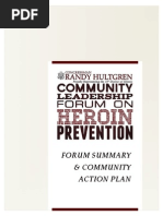 Heroin Forum Summary and Community Action Plan