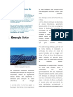 Fontes Alternativas de Energia