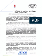 Ftsp-Usocv Informa Sentencia Tribunal Supremo