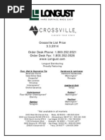 Crossville 2014 - List Price 