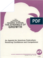 Federalism Agenda