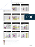 FY2015 - PCard Calendar