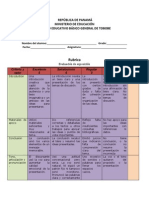 rbrica para expocicion-actividad 6