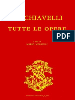 NiccolÃ² Machiavelli Tutte le opere  1971