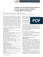 Guidelines For Medical Treatment of Acute Kawasaki Disease - 2014 PDF