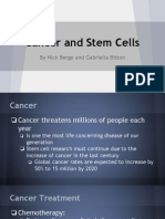 cancer and stem cells power point