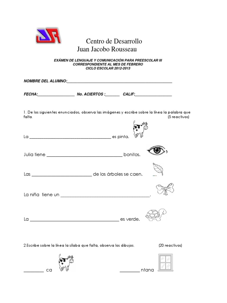 Actividades de Lectoescritura Silábica | PDF | Artes del Lenguaje y ...