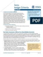 Introduction to Storm Shelter Design Criteria