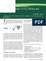 How to Make EOQ Relevant Again--Logistics & Supply Chain World July 2012
