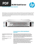 HP ProLiant DL560 Gen8 - Data Sheet