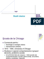 Scoala de La Chicago - Studii Clasice