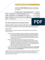 MGMT3004 Strategic Audit Project Instructions F2014 PDF